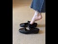 🥿✨ Sheepskin Audrey Hepburn Style Summer Slides – 5cm Hidden Heel 👡💖#heels #shortsviral