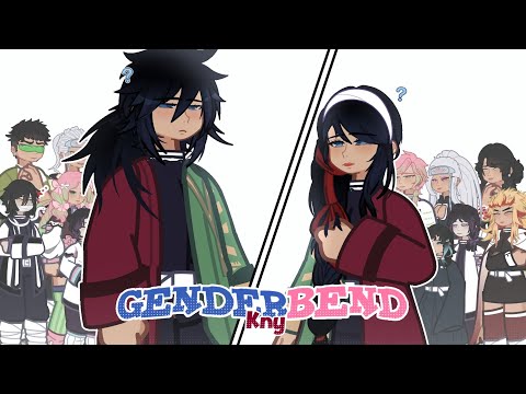 🌊🍃: Hashira meet their Genderbends! | Implied SaneGiyu | KNY | GCMV