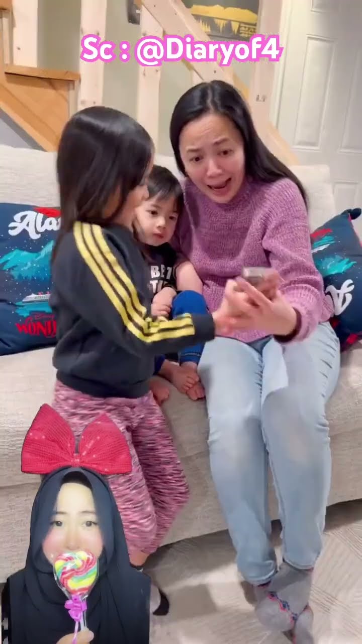 ADEK BAYI CIUM KAKAK HITAM ⁉️? @Diaryof4 #shorts #funny #dubbing