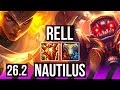 RELL & Varus vs NAUTILUS & Samira (SUP) | EUW Challenger | 26.2