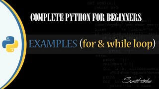 10. EXAMPLES OF LOOP IN PYTHON - SUMIT SINHA Guide