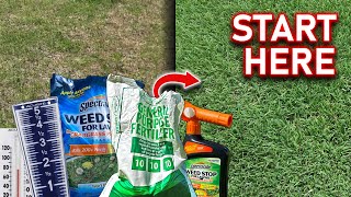 Beginner Lawn Care Tips // The MustKnow Steps to Fix Your Ugly Lawn