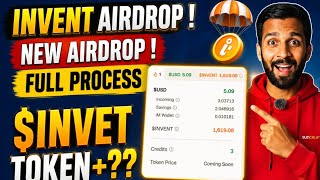 📌INVENT MONEY AIRDROP●NEW AIRDROP || $INVENT TOKENS+?? FULL PROCESS