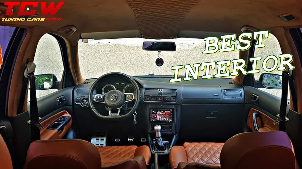 VW Golf MK4 Best Interior Tuning Project from Romania 