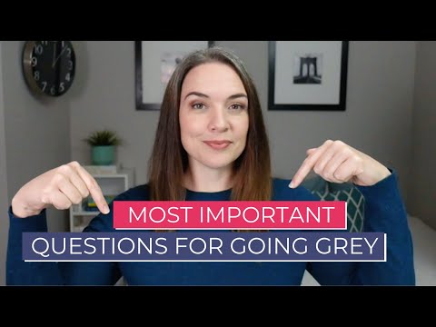 Video: Going Grey: 15 Fakta Om Varför, Hur, Genetik Och Hårvård