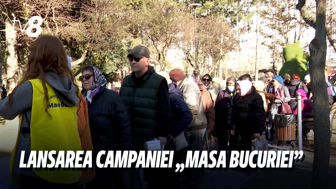 Campania „Masa Bucuriei” revine înainte de Paști