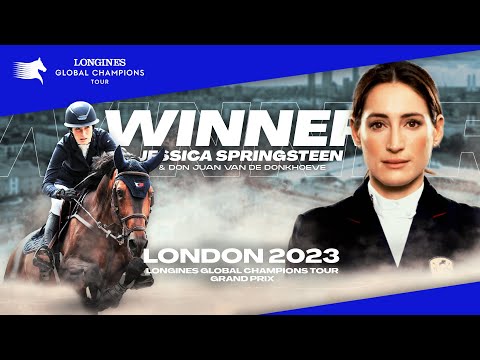 Jessica Springsteen wins the Longines Global Champions Tour Grand Prix | London 2023