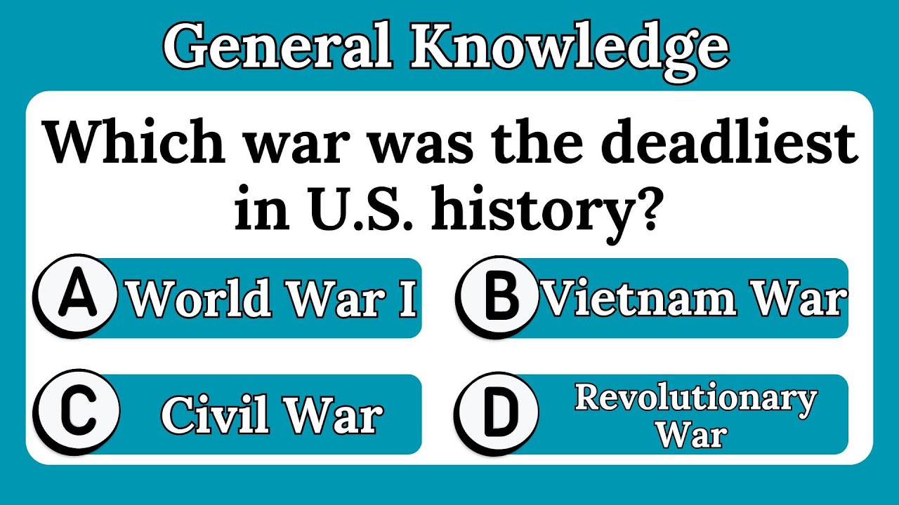 YOU ARE HIGHLY INTELLIGENT IF YOU GET JUST 4 RIGHT! 🤯 | Hard General Knowledge Quiz