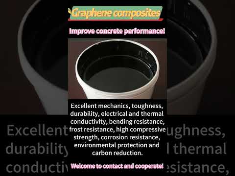 Graphene composites can improve concrete performance！#news#paint #anticorrosive#graphene#composites 