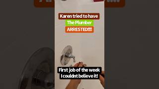 Plumber almost gets arrested for parking outside this woman’s house #plumbing #service #repair