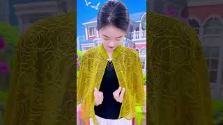 💃 One Scarf, Multiple Stylish Looks! Easy Fashion Trick for Everyone ✨👗