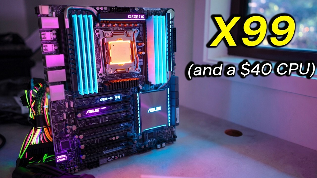 Testing the old X99 i7-6850K vs Ryzen 7 9800X3D. - YouTube