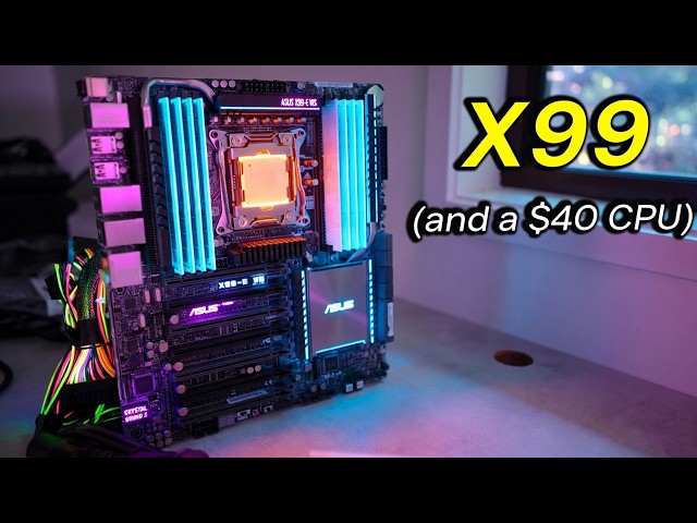 Testing the old X99 i7-6850K vs Ryzen 7 9800X3D. - YouTube