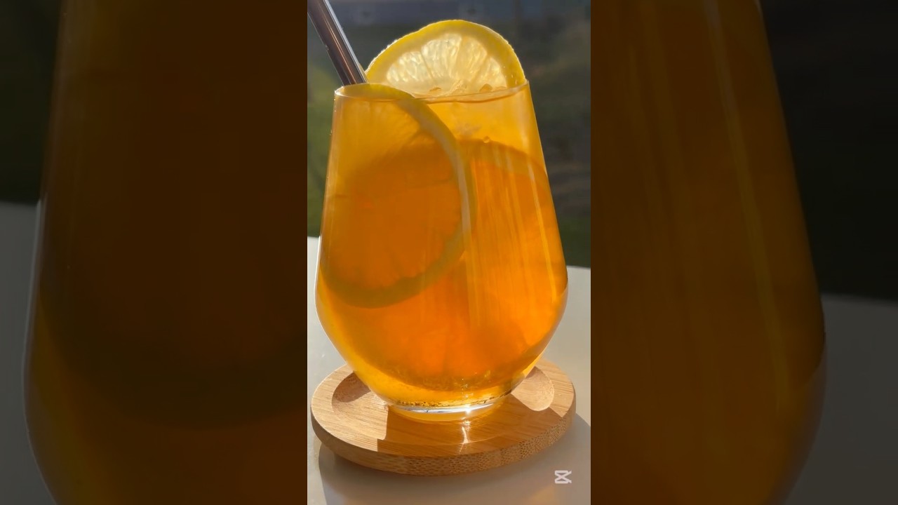 Fruity punch tea 🍊🧡 