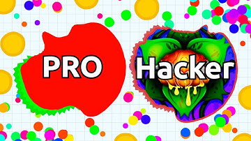 LUCKY PRO vs SAVAGE HACKER in Agar.io