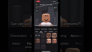 Can Yall Pick My Roblox Avatar In Thr Comments Im Bored