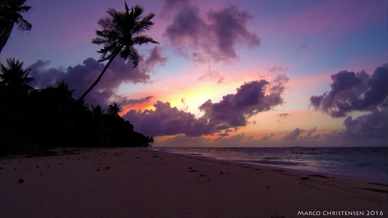 Sunset with Hermit Crabs at Aveyla Manta Village