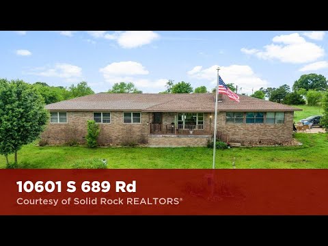 10601 S 689 Rd, Wyandotte, OK home video tour