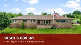 10601 S 689 Rd video tour