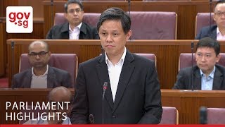 Minister Chan Chun Sing on the Parliamentary Elections (Amendment) Bill