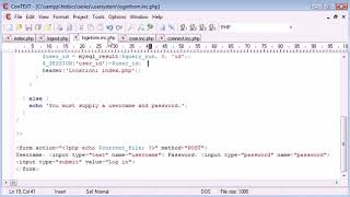 Beginner PHP Tutorial   140   Logging the User Out ‏