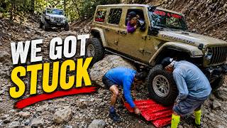 We Got Stuck on Smiley Rock Trail Near Jerome, Arizona
