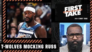 The Timberwolves mocking Russell Westbrook was just some 'lip boxing!' - Kendrick Perkins