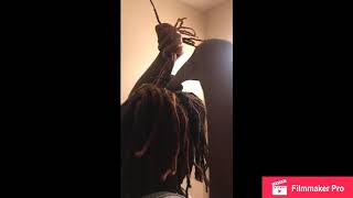 Dreads To Waves Transformation At Home Damage Control