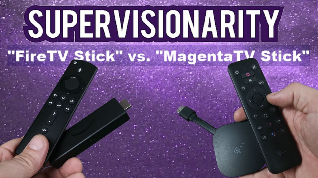 Vergleich des MagentaTV Stick mit dem FireTV Stick - YouTube
