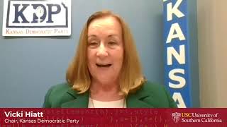 Vicki Hiatt, Chair, Kansas Democratic Party - USC Election Cybersecurity Kansas Workshop