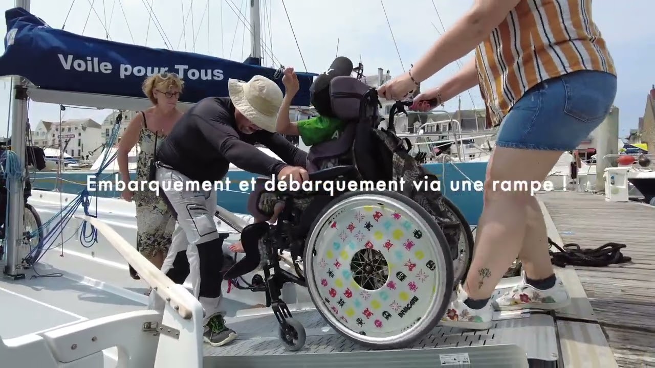 La voile adaptée au CNBPP !! ⛵👨‍🦽🌊