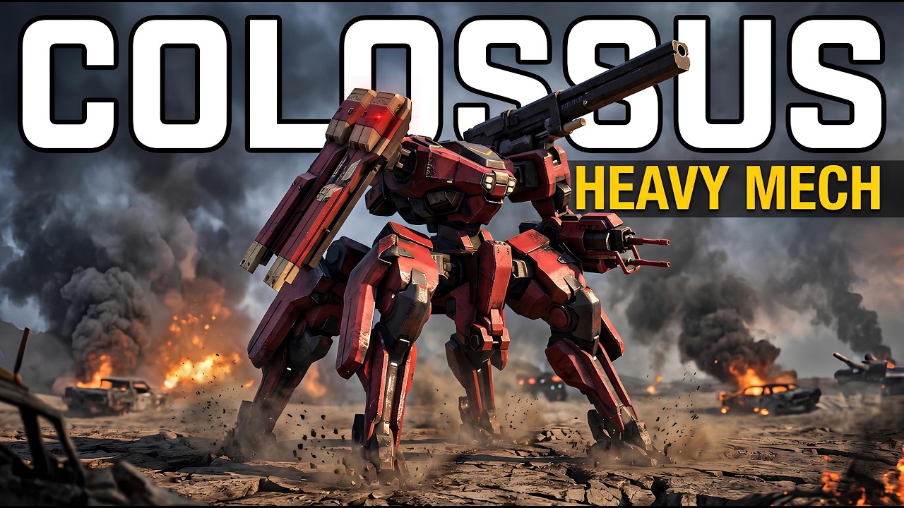 GIANT COLOSSUS MECH DESTROYS Entire Army! Epic Battle - YouTube