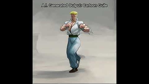 A.I. Animation Street Fighter Dance Video using input video + stable diffusion + control net