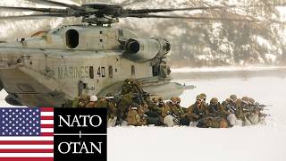 US Armed Forces. Large-scale NATO winter military exercise in Norway.