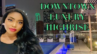 Top Luxury Highrise Apartment in Downtown Dallas | New Construction 2022  Full Building Tour