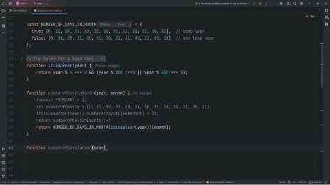 Topic 06 Assignment 05 numberOfDaysInYear