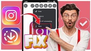 Fix Instagram Story Save Option Not Showing Problem 2025 Save Option Missing On Instagram Story