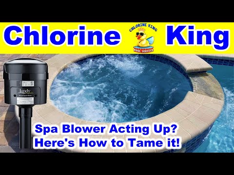 Is Your Swimming Pool Spa Air Blower Too Strong? Here&rsquo;s a Fix! - Chlorine King