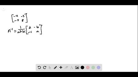 For the following exercises, find the multiplicative inverse of each matrix, if it exists. […̱