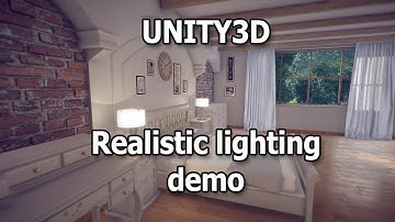 Realistic dynamic interior lighting Unity 5