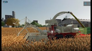 Farming Simulator 22 - KSK-100A Forage Harvester Mod Review! screenshot 5