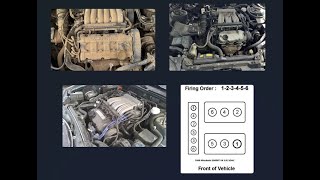 1987 2005 Dodge 3 0L Mitsubishi 6G72 Gasoline Engine Firing Order Cylinder Location Coil Numbers