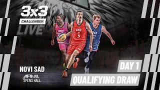 RE-LIVE | FIBA 3x3 Novi Sad Challenger 2026 |  Qualifier for Malaga Masters | Qualifying Draw screenshot 5