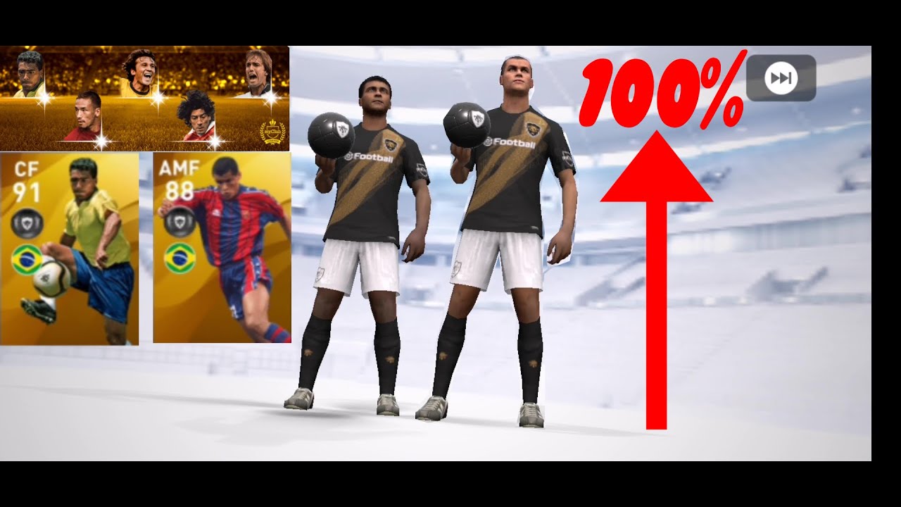 PES 2020 MOBILE RIVALDO & ROMARIO EUROPEAN CLUBS LEGENDS 100% WORKING TRICK