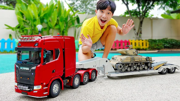 Yejun Build Truck R/C Car Toy Assembly for Kids