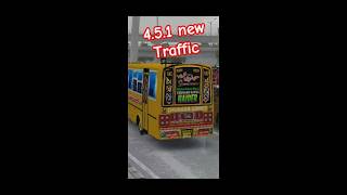 new update traffic 4.5.1 #bussimulatorindonesia #chuhaangames #gaming