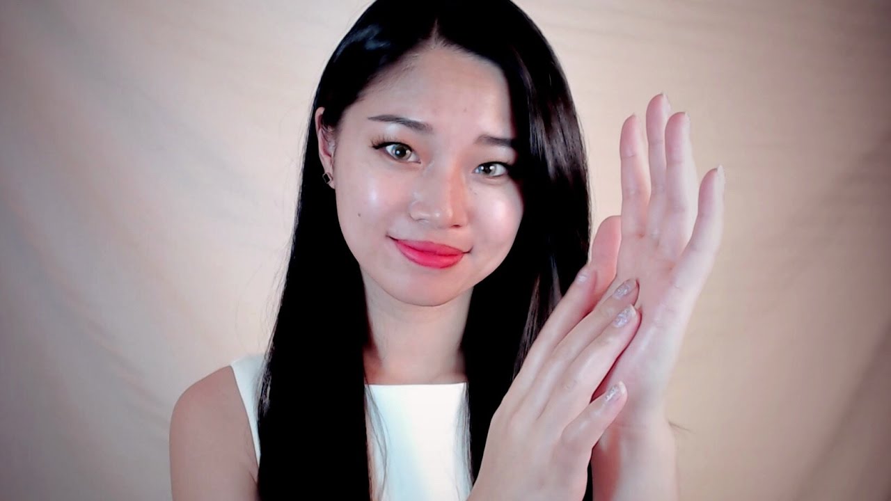 ASMR Face Touching & Hand Sounds - YouTube.