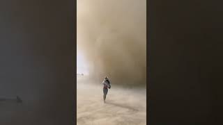 Sand vortex in Jayraha (Nevada, USA, 09/04/2022)