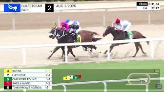 2da Carrera de Gulfstream Park | Domingo 2 de Agosto de 2026