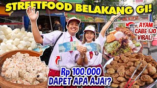 CHALLENGE JAJAN STREETFOOD RP100.000 DI BELAKANG GI! FT. JESSICA JANE